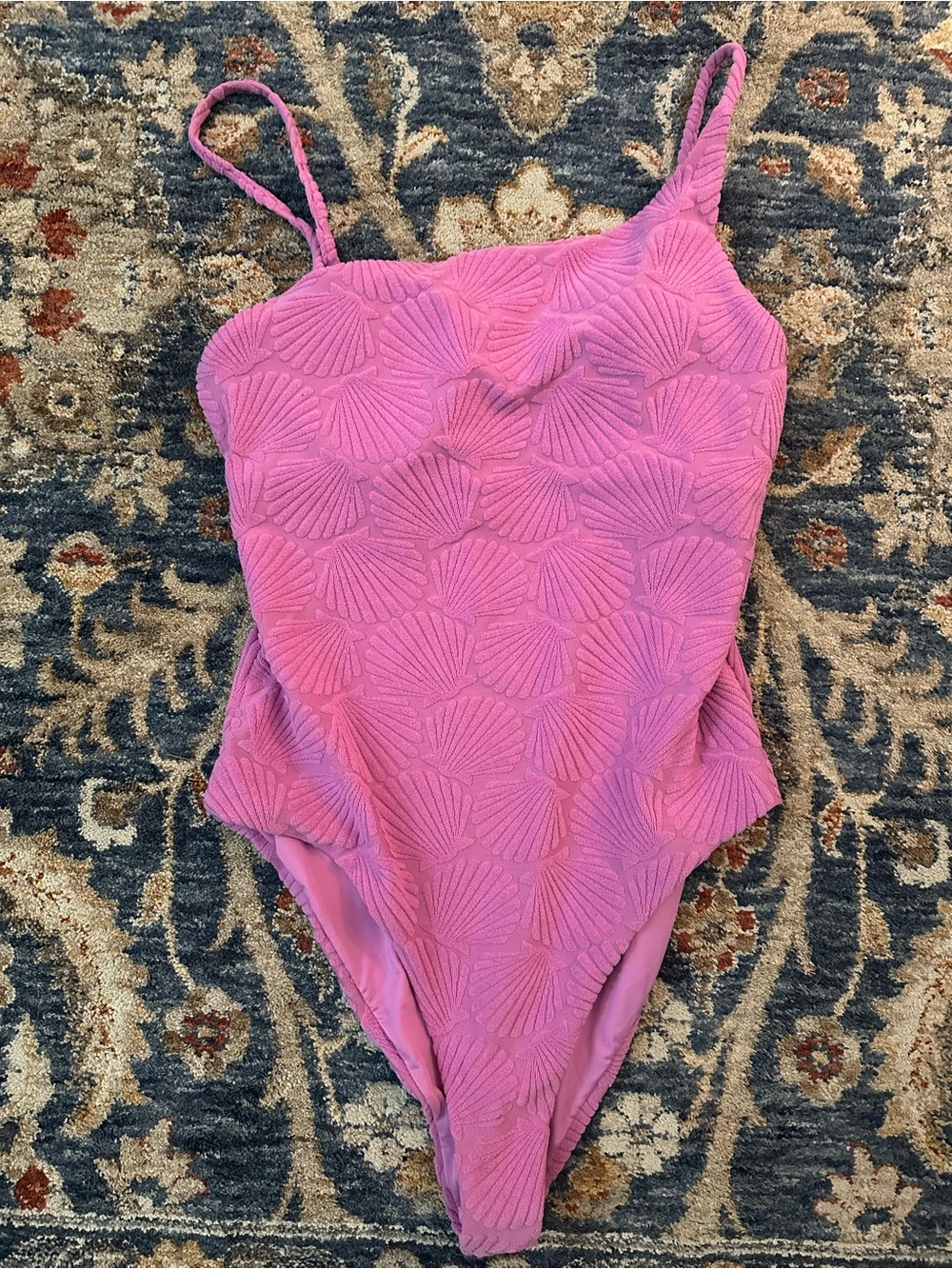 NEW BEACH RIOT athena one piece in shell pink - Picture 4 of 4